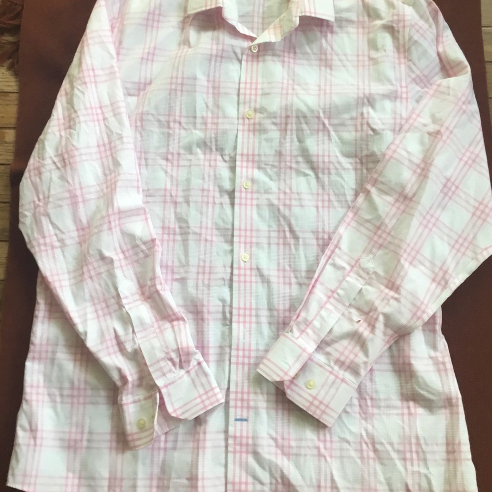 Banana Republic Mens Button Down Long Sleeve Shirt XL Grant Fit